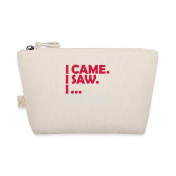 I came saw forget - Bio-Täschchen - Natur - Vorne