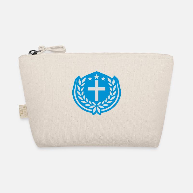 Stars Jesus Christ Laurel Wreath Organic Pouch