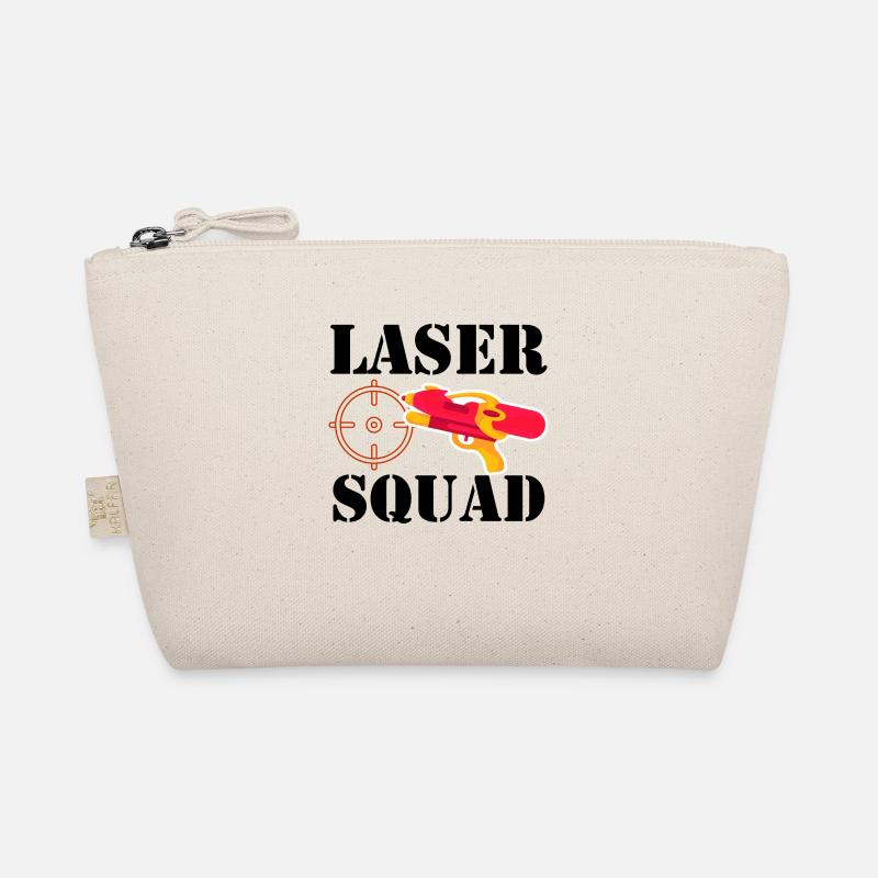Squad Graphic Lasertag Player Lasertag Phaser Lase Bio-Täschchen