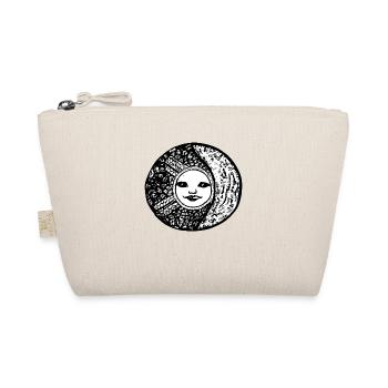 Sun Moon Mosaic Astrology mystical symbol 03 - Organic Pouch - nature - Front