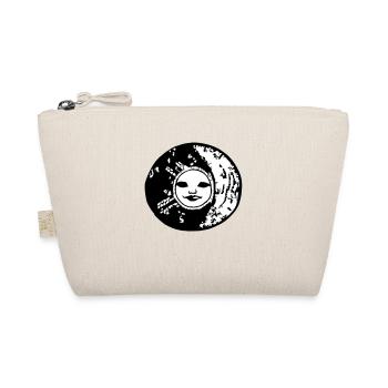 Sun Moon Mosaic Astrology Symbol Vector 03 - Organic Pouch - nature - Front
