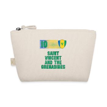 Saint Vincent and the Grenadines Football Team - Organic Pouch - nature - Front