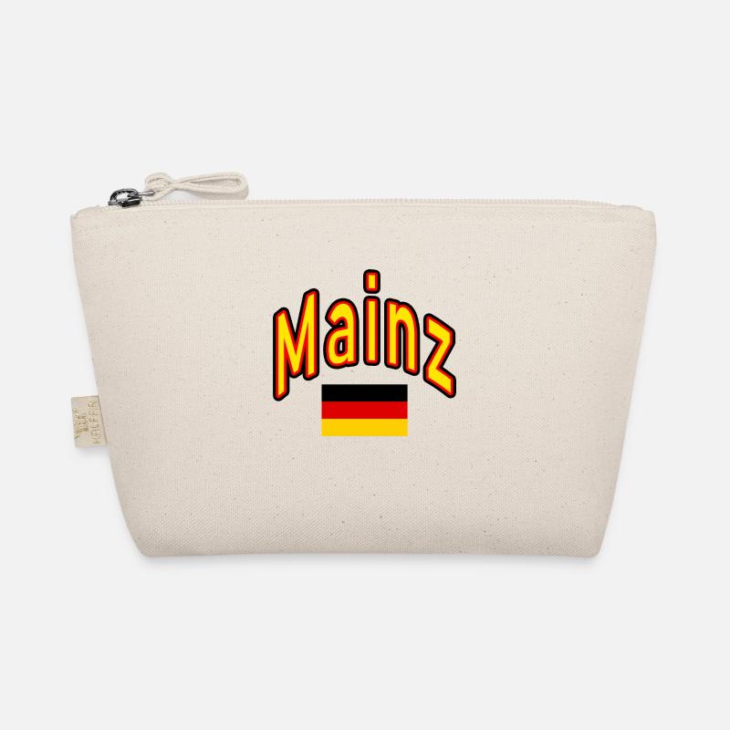 Mainz germany flag Organic Pouch