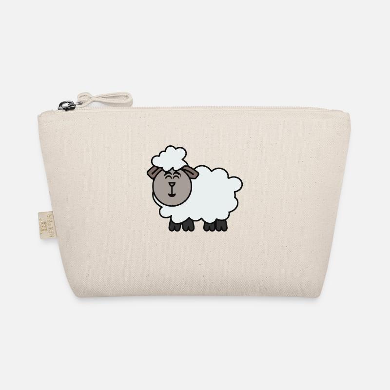 Funny Sheep Cartoon Gift Idea Organic Pouch