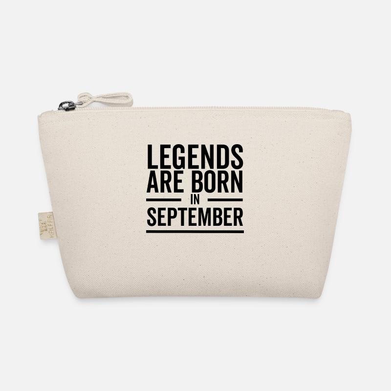 Legends Are Born in September Organic Pouch