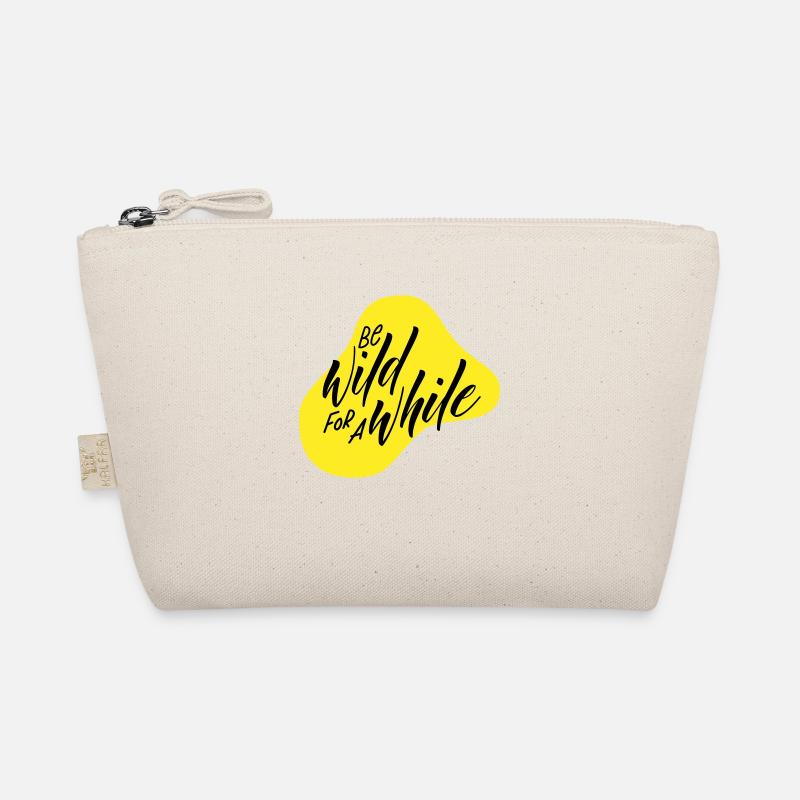 Be wild for a while - Bio-Täschchen - Natur