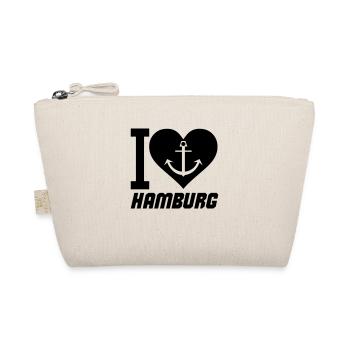 I Love Hamburg - Organic Pouch - nature - Front