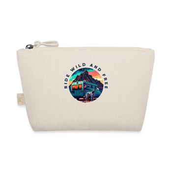 Ride Wild And Free Caravan Camping Idées cadeaux - Trousse biologique - nature - Devant