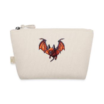 Flying fox in vintage 16 bit graphics of old times - Organic Pouch - nature - Front