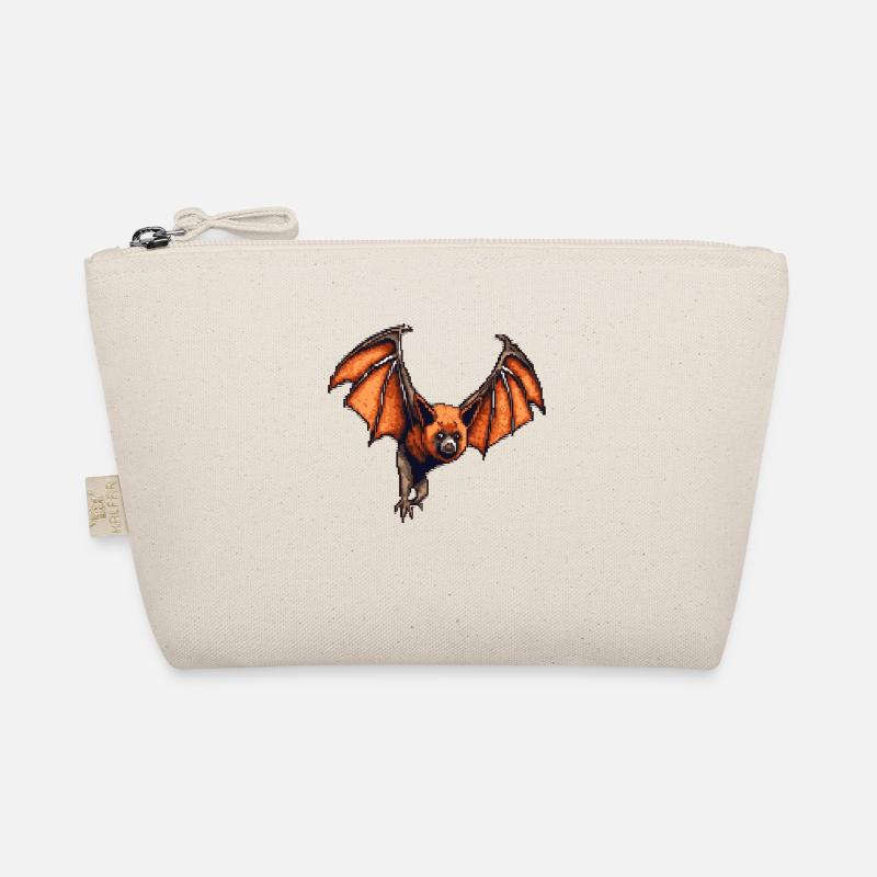 Renard volant pixélisé dans des graphismes rétro 8 bits Trousse biologique