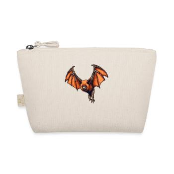 Flying fox in old 16 bit retro graphics - Organic Pouch - nature - Front