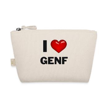 I Love Genf - Bio-Täschchen - Natur - Vorne
