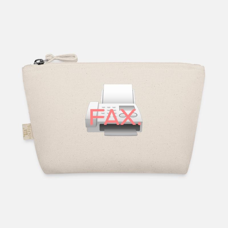 Fax Icon Organic Pouch