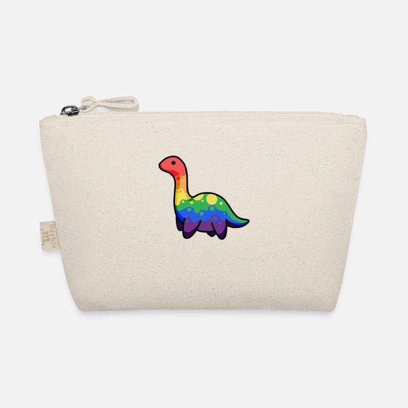 Rainbow Dinosaur, Dino, Pride, LGBTQ+ Bio-Täschchen