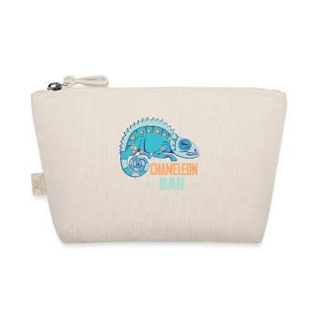Chameleon Dad Reptile Lizard Lover - Organic Pouch - nature - Front