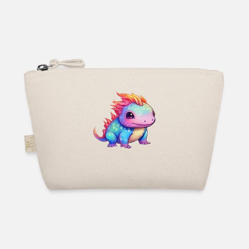 Rainbow Spell - The Cute Axolotl Organic Pouch