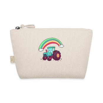 Tracteur arc-en-ciel - Trousse biologique - nature - Devant