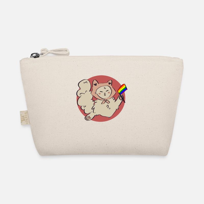 Cute LGBTQ+ Pride cat Bio-Täschchen