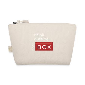 Drink outside the box - Bio-Täschchen - Natur - Vorne
