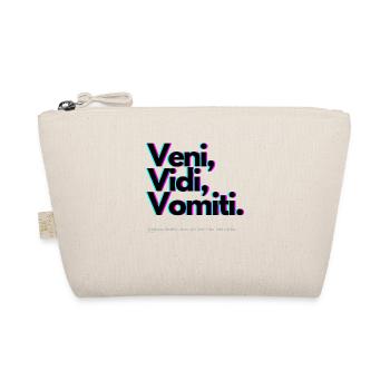 Citation Drôle de Jules César - Veni, Vidi, Vomiti - Trousse biologique - nature - Devant