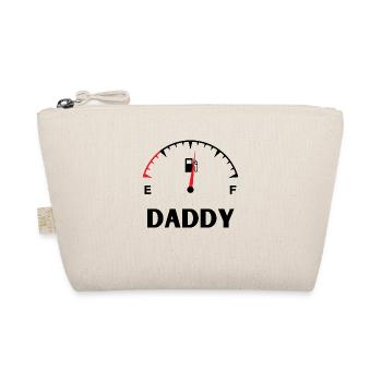 Mommy daddy baby match t shirt - Organic Pouch - nature - Front