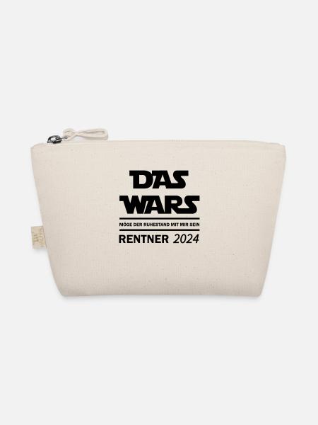 das wars rentner 2024 - Bio-Täschchen - Natur