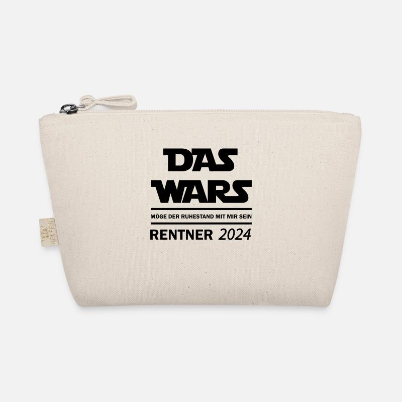 das wars rentner 2024 - Bio-Täschchen - Natur