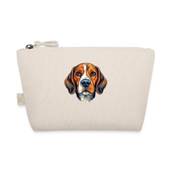 Beagle Hound Dog - Organic Pouch - nature - Front