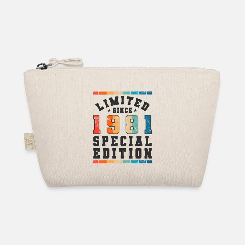 Limited Edition since 1981 Geburtstag Geschenk Bio-Täschchen