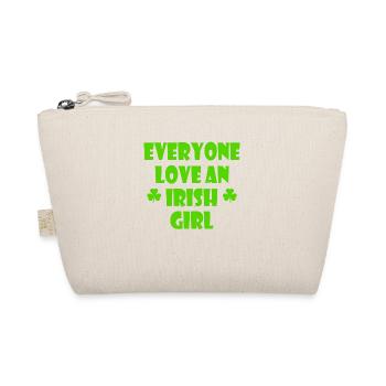 Everyone loves an irish girl - Organic Pouch - nature - Front