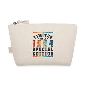Limited Edition since 1924 Geburtstag Geschenk - Bio-Täschchen - Natur - Vorne