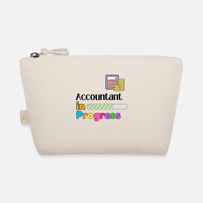 Accountant in progress Bester Buchhalter-Student Bio-Täschchen