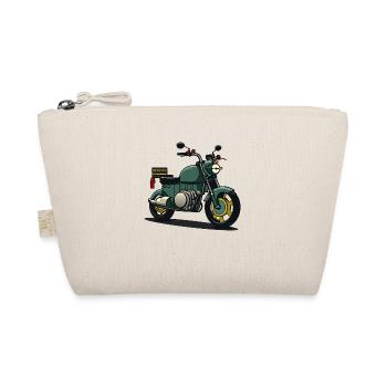 Retro bike - Organic Pouch - nature - Front