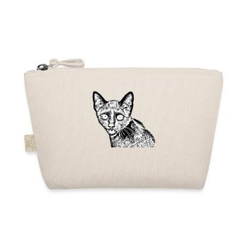 chat noir - Trousse biologique - nature - Devant