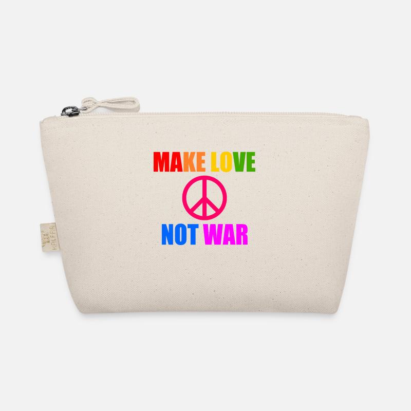 Make love not war Bio-Täschchen