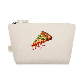 Tranche de pizza 3D - Trousse biologique - nature - Devant