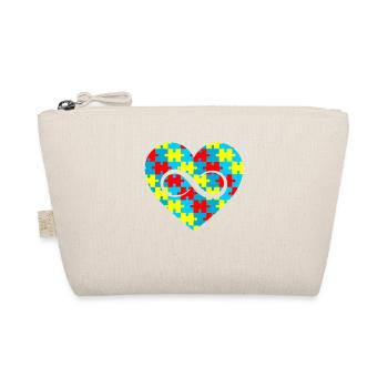 Autism Infinity Love For Autistic Kid Cute Autism - Organic Pouch - nature - Front