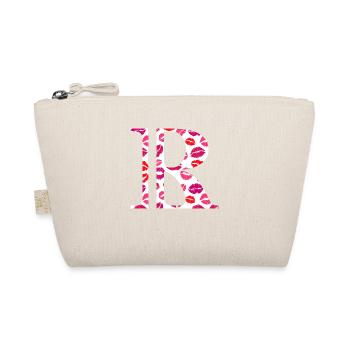 Lettre r bisous - Trousse biologique - nature - Devant