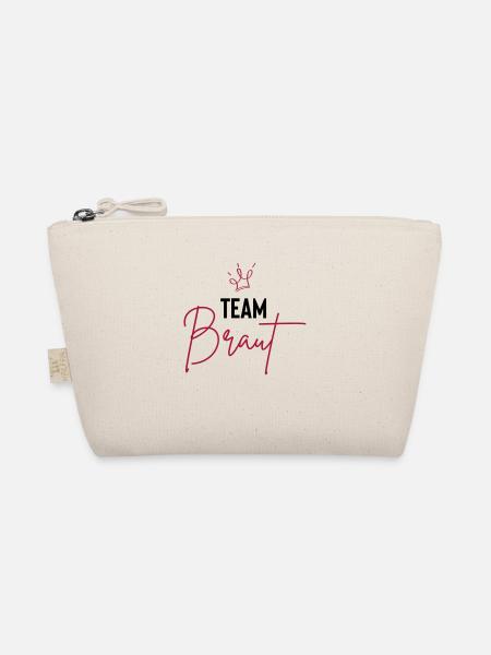 team braut - Bio-Täschchen - Natur