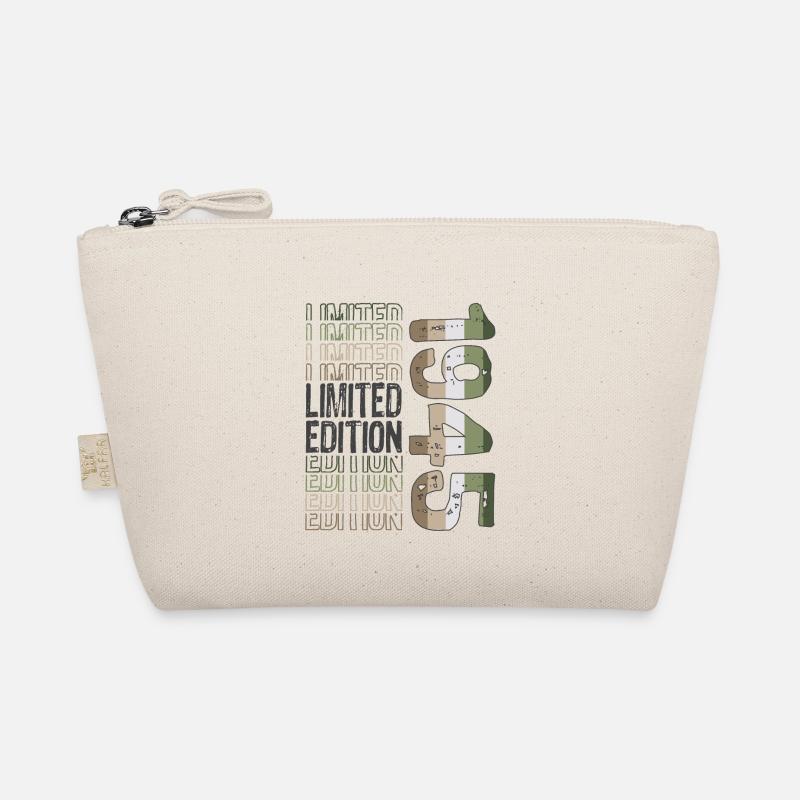 Limited Edition Since 1945 Birthday Vintage 1945 Organic Pouch
