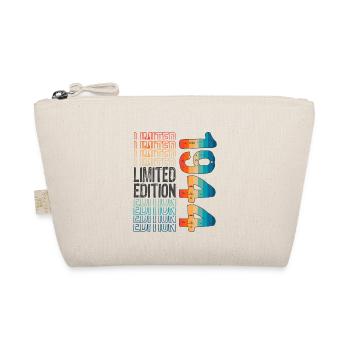 Limited Edition Since 1944 Birthday Vintage 1944 - Organic Pouch - nature - Front