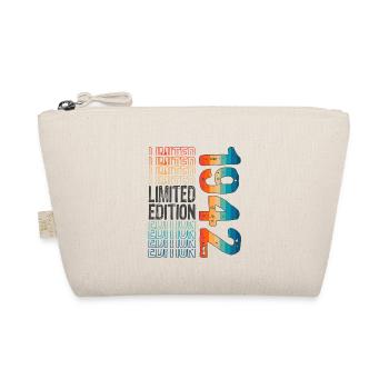 Limited Edition Since 1942 Birthday Vintage 1942 - Organic Pouch - nature - Front