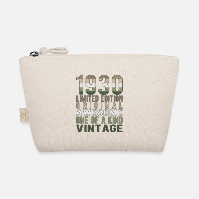 Limited Edition seit 1930 Geburtstag Vintage 1930 Bio-Täschchen
