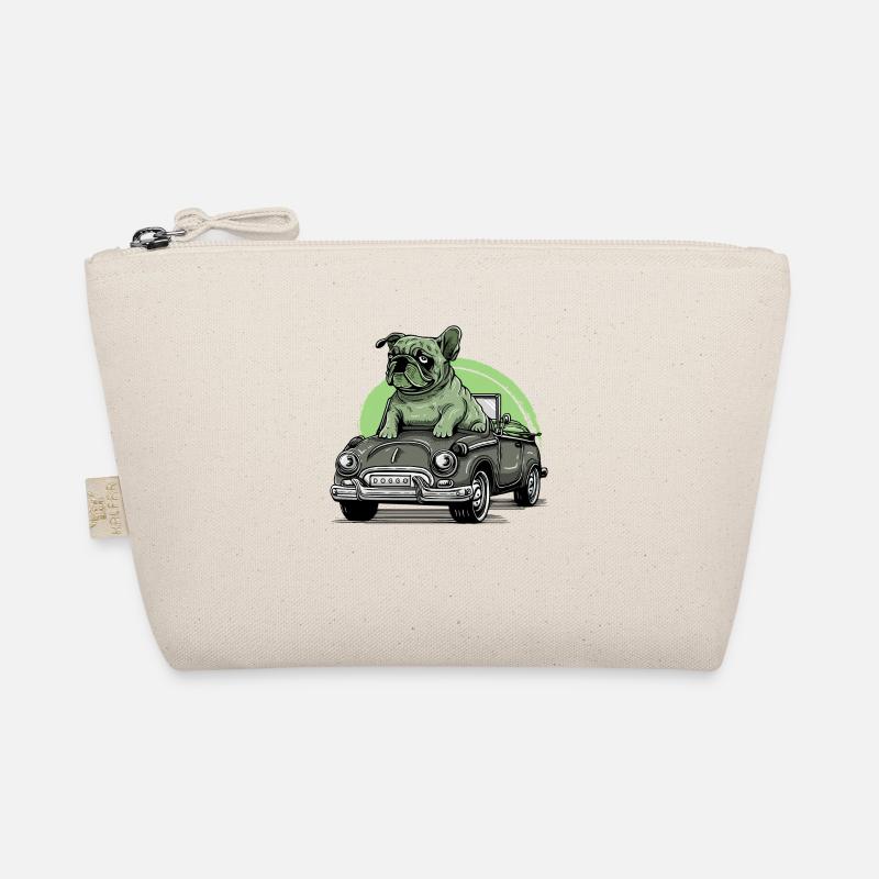 Chien bouledogue animaux chiot chien mignon Art de l’aquarelle Trousse biologique