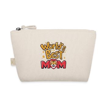 Beste Mama für immer - zum Muttertag Geschenk - Bio-Täschchen - Natur - Vorne