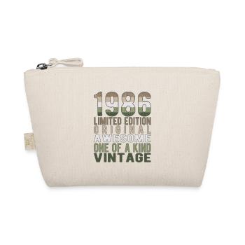 Edition limitée depuis 1986 Anniversaire Millésime 1986 - Trousse biologique - nature - Devant