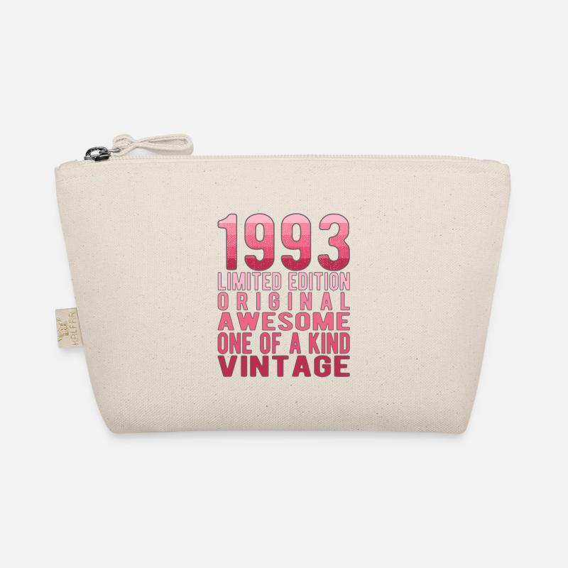 Limited Edition seit 1993 Geburtstag Vintage 1993 Bio-Täschchen