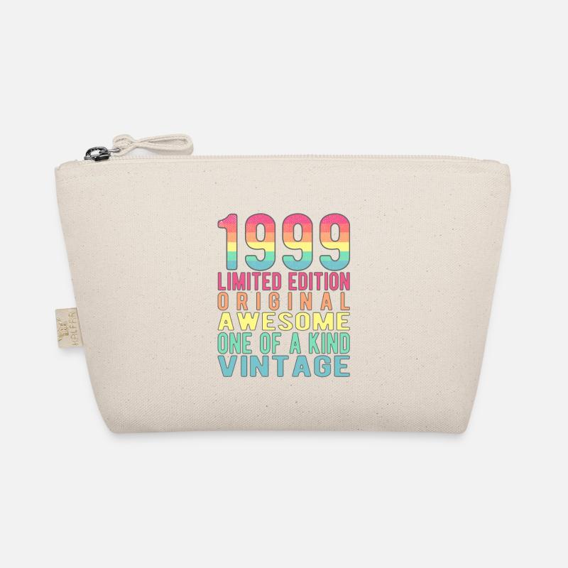 Limited Edition seit 1999 Geburtstag Vintage 1999 Bio-Täschchen