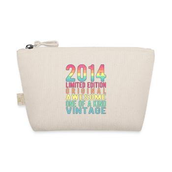 Edition limitée depuis 2014 Anniversaire Millésime 2014 - Trousse biologique - nature - Devant
