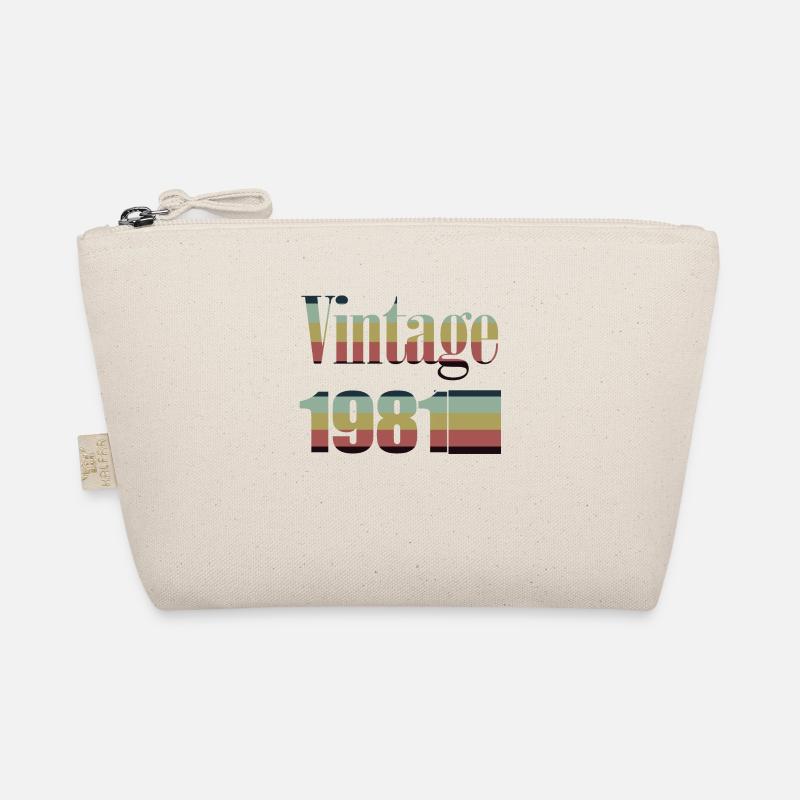 1981 Birthday 1981 Born in 1981 Birthday Organic Pouch